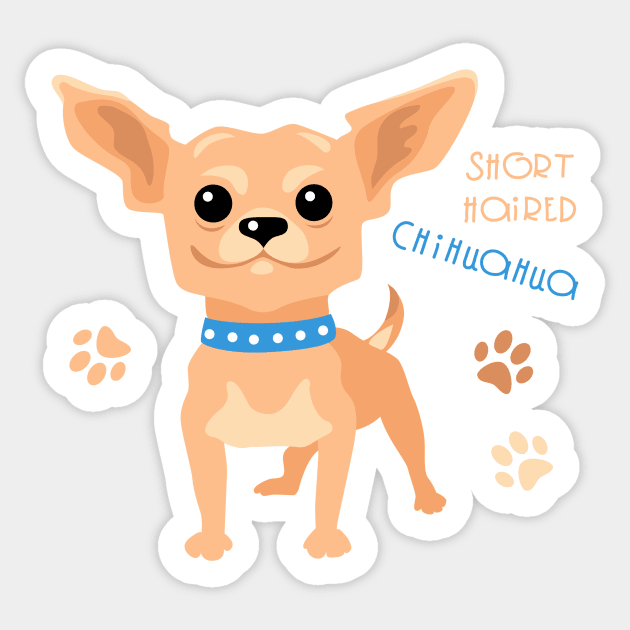 chihuahua Sticker by muchamad643